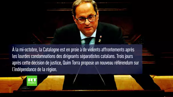 Le président indépendantiste de Catalogne jugé pour désobéissance
