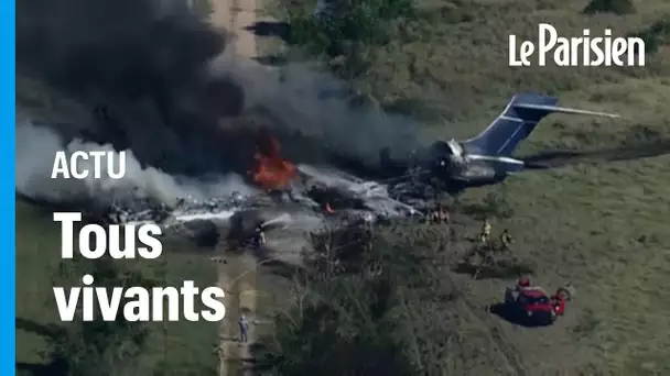 Crash au Texas : « Nous ne savons pas comment les passagers ont pu s’extirper » de l’avion