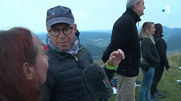 Fromage : la saison du Mont d'Or lancée au sommet du Mont d'Or dans le Doubs