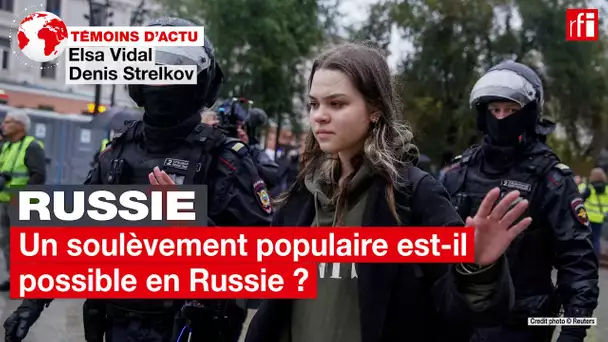 Un soulèvement populaire est-il possible en Russie ? • RFI