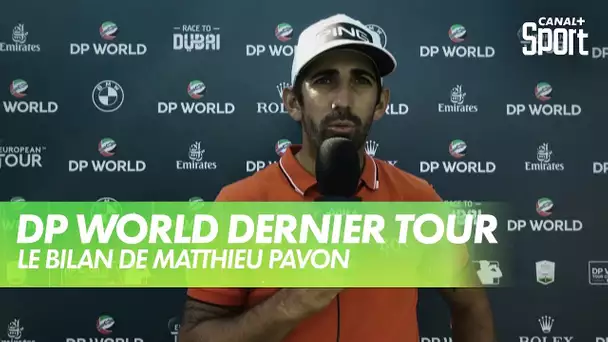 Golf - DP World Tour Chp : Le bilan de Matthieu Pavon