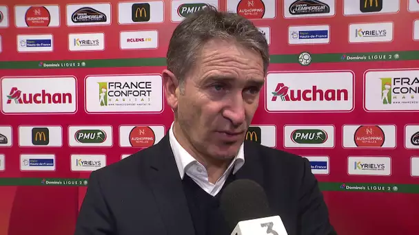 RC Lens - Troyes : "On a été très méritant sur ce match-là" estime Philippe Montanier