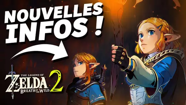 ZELDA BREATH OF THE WILD 2 : NOUVELLES INFOS !