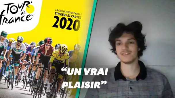 À 21 ans, il collectionne les vignettes Panini du Tour de France