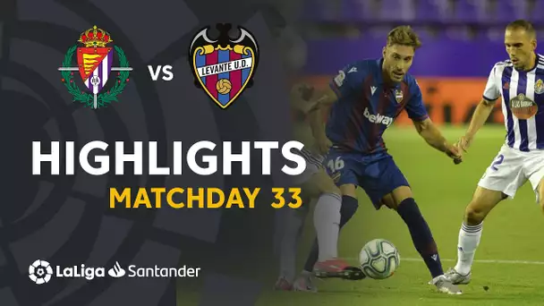 Highlights Real Valladolid vs Levante UD (0-0)
