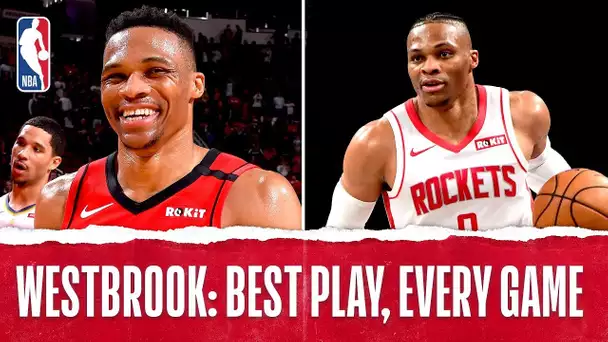 Russell Westbrook's Best Plays From Every Game!