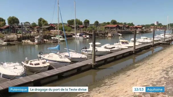 Gironde : polémique autour du traitement des boues du port de La Teste