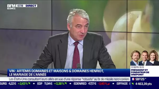 Gilles de Larouzière Henriot (Maison Henriot) : Pinault-Henriot, le mariage de l'année