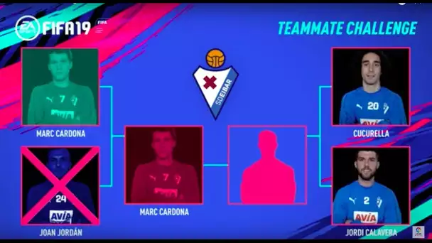 Teammate Challenge: Cucurella vs Jordi Calavera