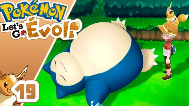 LE GROS RONFLEX ! - POKEMON LET&#039;S GO EVOLI ~19~ COOP