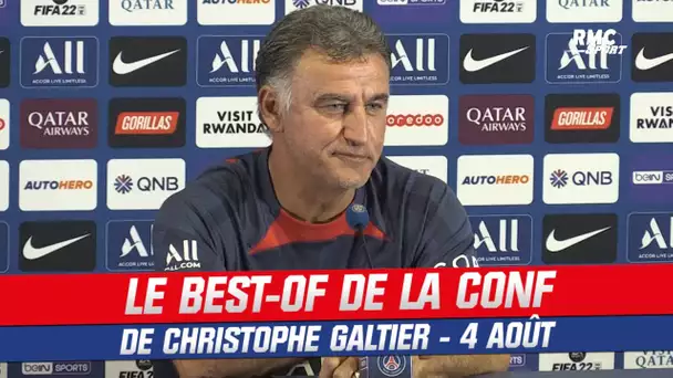PSG / Le best-of de la conf' de Galtier : Sanches, le 5-3-2, les coachs français...