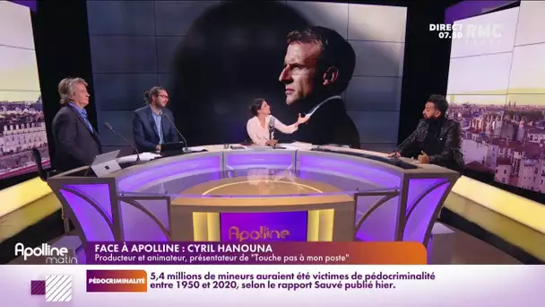 Hanouna consulté par Macron: "Il essaie de faire une cartographie de la France et à envie de savoir"