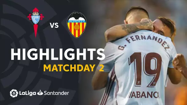 Highlights RC Celta vs Valencia CF (1-0)