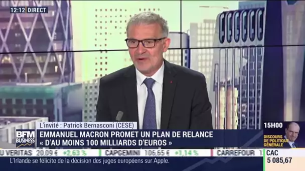 Patrick Bernasconi (CESE): Un plan de relance "d'au moins 100 milliards d'euros" ?