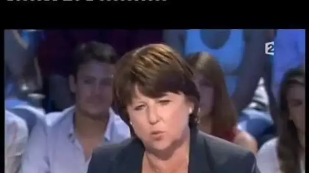 Martine Aubry - On n&#039;est pas couché 3 septembre 2011 #ONPC