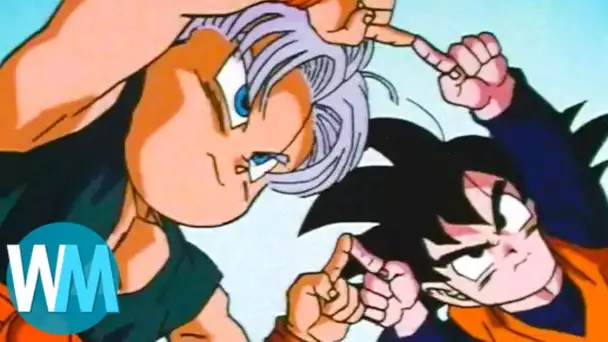 TOP 10 des MEILLEURES FUUUU-SIOOOONS de DRAGON BALL !