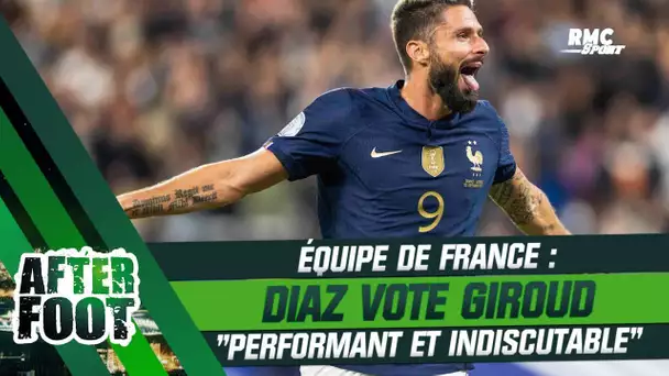 Equipe de France : "Personne ne comprendrait que Giroud ne soit pas sélectionné" insiste Diaz