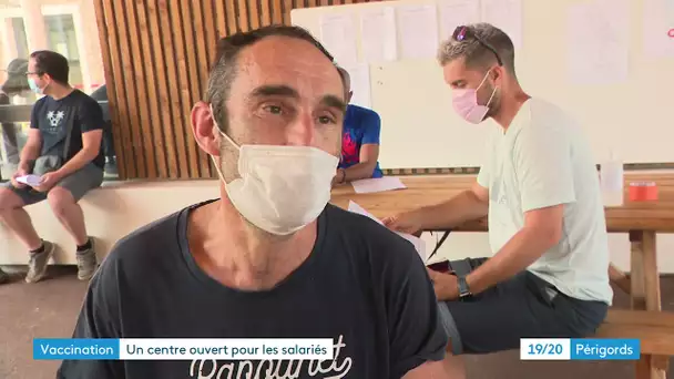 Un centre de vaccination pour les salariés à Boulazac