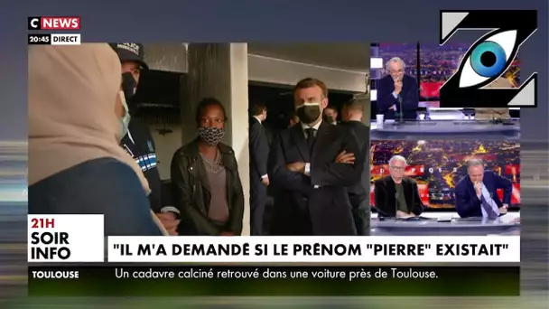 [Zap Télé] Macron interpellé : ""Mon fils m'a demandé si le prénom Pierre existait" ! (20/04/21)
