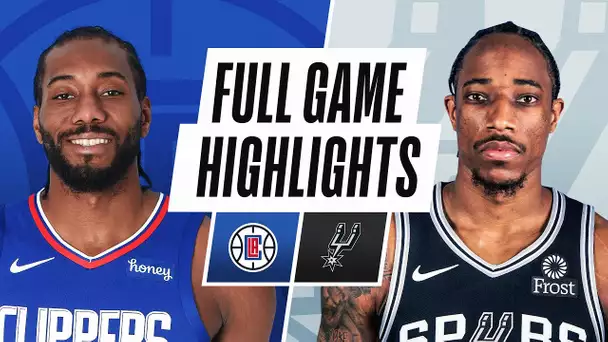 CLIPPERS at SPURS | FULL GAME HIGHLIGHTS | March 24, 2021