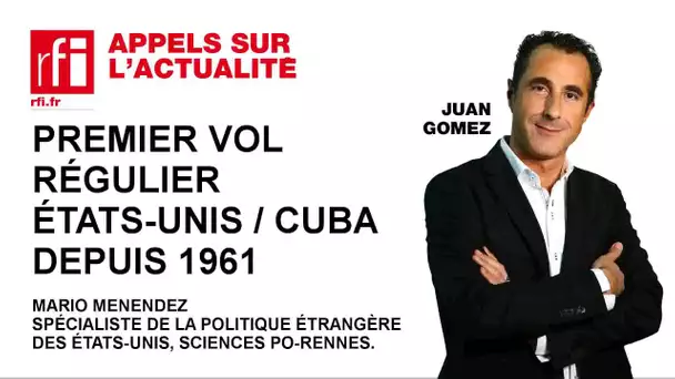 Premier vol régulier Etats-Unis-Cuba depuis 1961