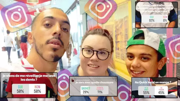 INSTAGRAM CONTRÔLE NOS VIES PENDANT 24H ! VOUS AVEZ ÉTÉ CHAUD !!!