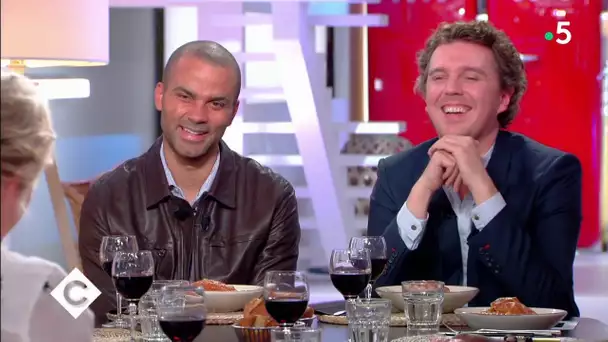 Au dîner avec Tony Parker et Alex Vizorek ! - C à Vous - 09/05/2019