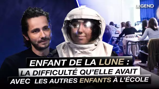 Enfant de la lune : La difficulté qu'elle avait avec les autres enfants à l'école