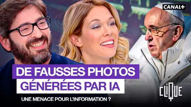 Le Pape en doudoune, Macron en éboueur : quel est le danger de ces fausses images ? - CANAL+