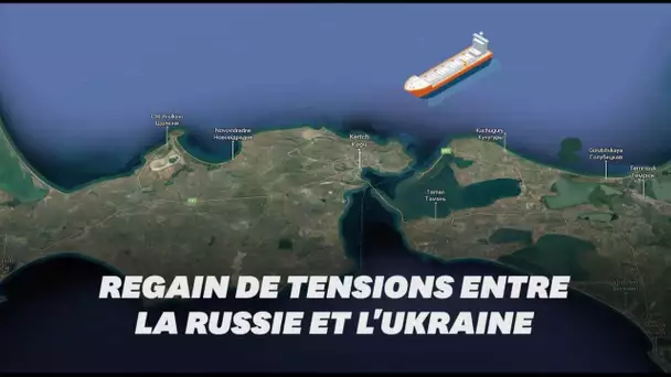 Entre l'Ukraine et la Russie, le détroit de Kertch au cœur des tensions