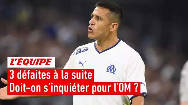 3 défaites à la suite en Ligue 1 : doit-on s'inquiéter pour l'OM ?