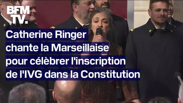 IVG dans la Constitution: Catherine Ringer réinterprète la Marseillaise