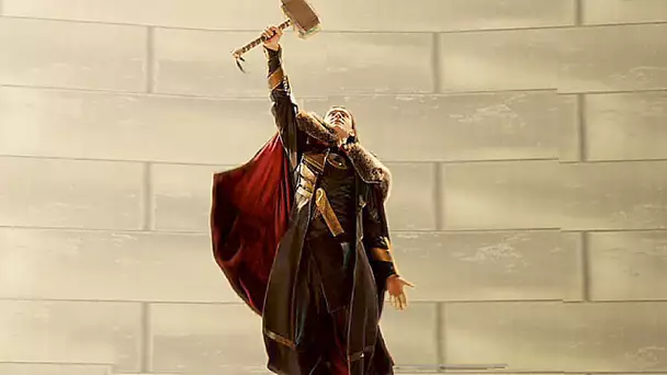 Loki lève le marteau de Thor - THOR 2 Scène Coupée