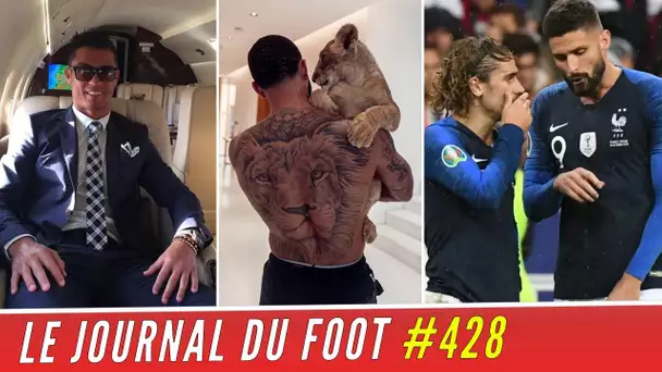 Memphis DEPAY crée la polémique, RONALDO bientôt MILLIARDAIRE, GRIEZMANN soutient GIROUD