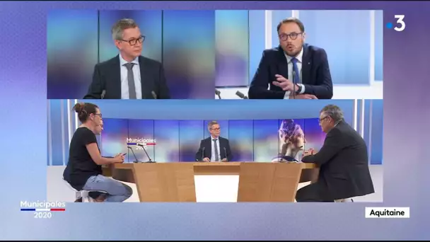 Municipales 2020 à Bergerac : débat entre les trois candidats avant le second tour