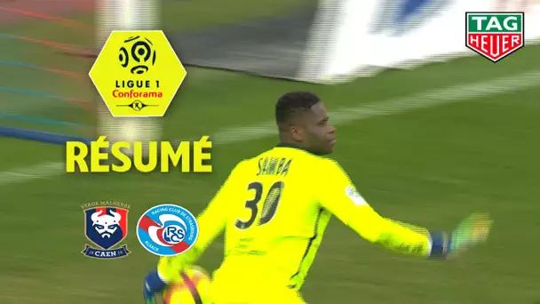 SM Caen - RC Strasbourg Alsace ( 0-0 ) - Résumé - (SMC - RCSA) / 2018-19