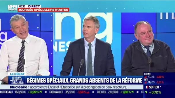 Le débat : Régimes spéciaux, grands absents de la réforme