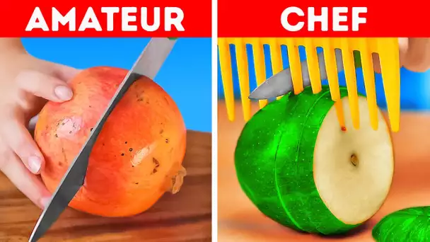 Comment éplucher et couper facilement les fruits et les légumes