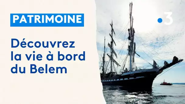 Le Belem, le navire qui doit ramener la flamme olympique, est arrivé à Antibes