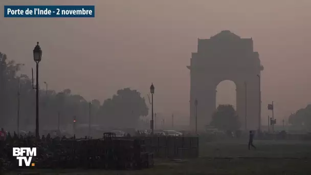 Pollution atmosphérique: les images impressionnantes qui montrent que l&#039;Inde étouffe
