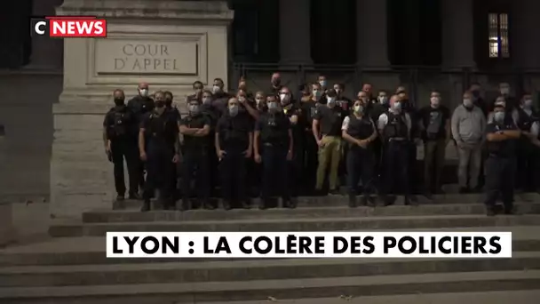 Lyon : la colère des policiers