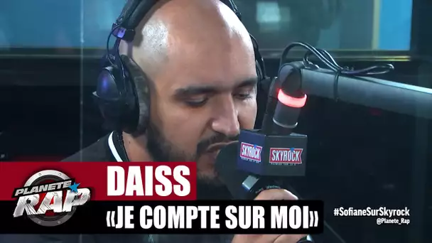 [Exclu] Daiss "Je compte sur moi" #PlanèteRap