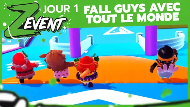 ZEVENT 2021 #2 : Fall Guys avec TOUT LE MONDE