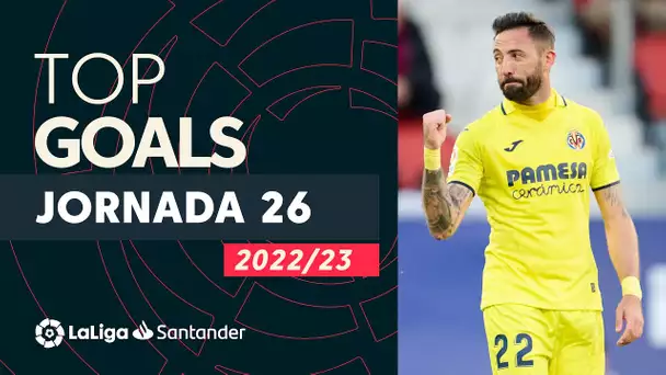 LaLiga TOP 5 Goles Jornada 26 LaLiga Santander 2022/2023