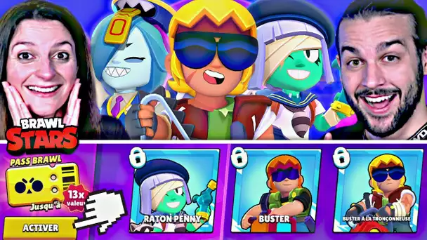 NOUVELLE SAISON BRAWL STARS NOUVEAU BRAWLER : BUSTER ! BRAWL PASS ET PACK OPENING !