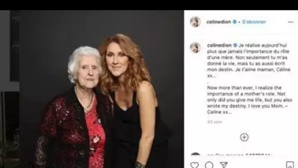 Céline Dion  son vibrant hommage à sa mère le jour de ses obsèques
