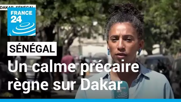 Un calme précaire règne sur Dakar après des affrontements meurtriers • FRANCE 24