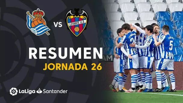 Resumen de Real Sociedad vs Levante UD (1-0)