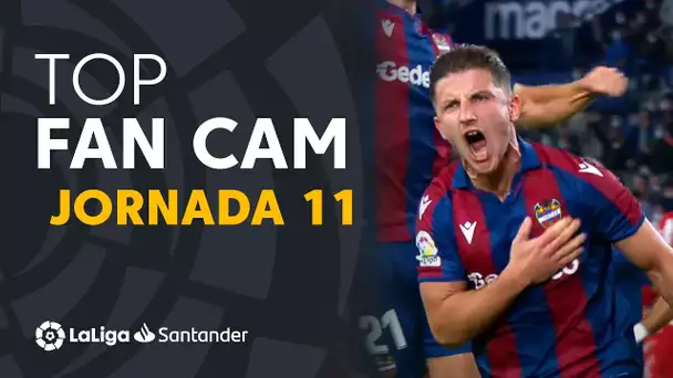 LaLiga Fan Cam Jornada 11: Griezmann, Falcao & Borja Iglesias