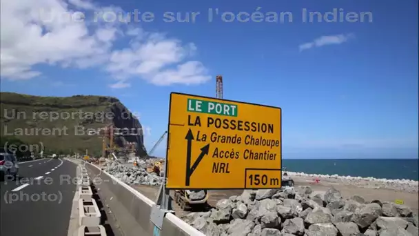 Une route sur l'océan Indien